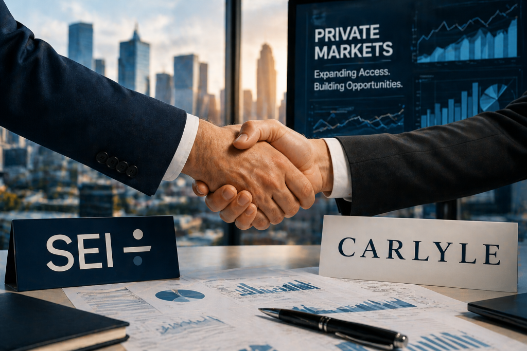 SEI, Carlyle Push Private Markets Deeper Into Wealth and Retirement Portfolios