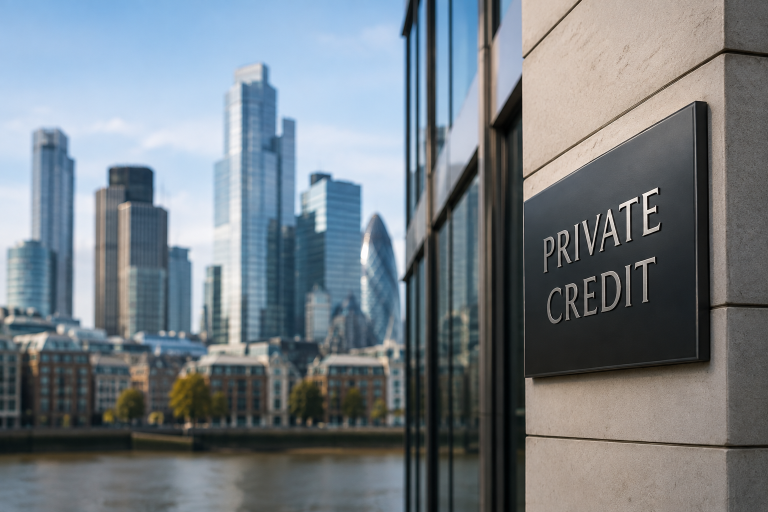 European private credit and direct lending market represented by institutional financing activity across major European business markets.