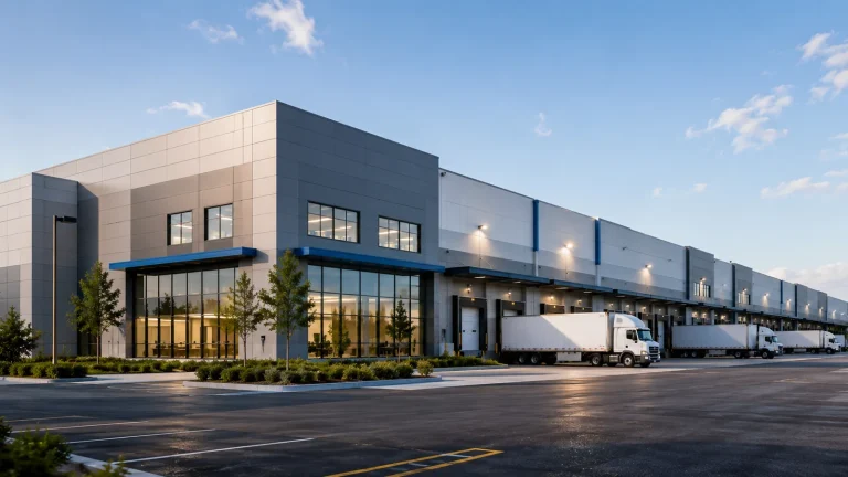 Modern logistics facilities in Japan representing Ares Management’s ¥612 billion Japan Logistics Development Partners V real estate fund