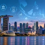 Singapore financial district skyline representing Southeast Asia's $2.3 billion fintech funding market and concentrated venture capital investment in 2026.